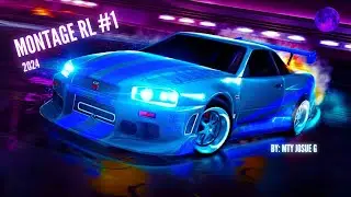 🚗🤖UN BOT EN ROCKET LEAGUE MONTAGE #1 [EL REGRESO DE UN MANCO 2024]🤖🚗