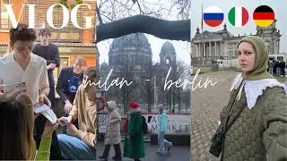 WEEKLY VLOG | berlin in 3 languages, life in milan, university & friends