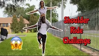 Shoulder Ride Challenge (Lift and Carry Challenge) Outdoors