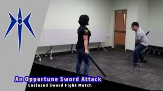 An Opportune Sword Attack (Enclosed Sword Fight Match)