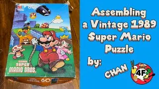 Retro Gaming Challenge: Assembling a Vintage 1989 Super Mario Bros. Puzzle