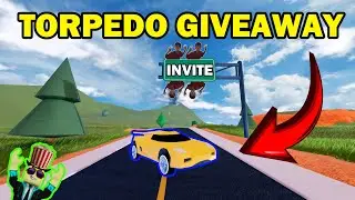 Torpedo giveaway invite! Roblox Jailbreak