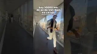bay 10 000 km để ăn đồ 🇻🇳 | WillinVietnam #shorts