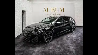 [2021] AUDI RS6 AVANT Mythosschwarz Interior Exterior Walkaround by AURUM International