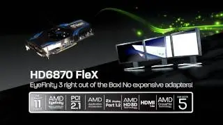 SAPPHIRE FleX series - great graphics cards for productivity in Eyefinity