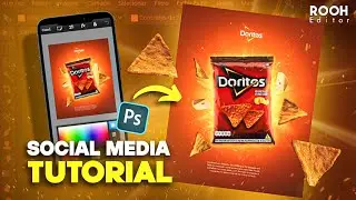Como criar Design Social Media no PS Touch ( Divulgação de produto )