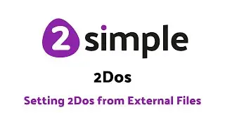 Setting 2Dos with External Files | Purple Mash | 2Simple