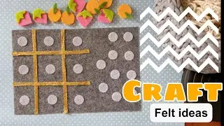 DIY felt toys. How to make felt toys. Simple craft idea!