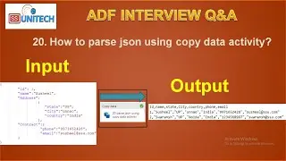 20. adf interview questions & answers | how to parse json using copy data activity in adf