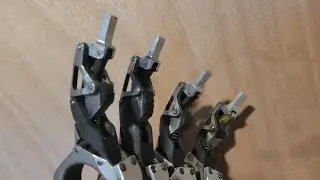 Shiney new parts for my High Tech Prosthetic Hand