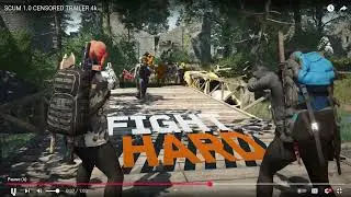 Reacting to the Scum v1.0 Censored Trailer 4K