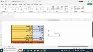 مايكروسوفت إكسيل-الدالتين PMT FV