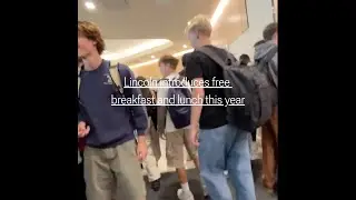 Lincoln introduces new free breakfast and lunch policy