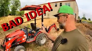 Wrong tractor! TYM Backhoe issue or ??