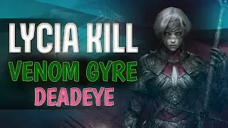 [POE 3.20] Sanctum Final Boss Lycia Kill - Deadeye Venom Gyre
