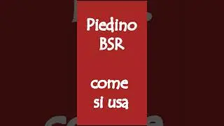 BSR come si usa  #shorts