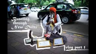 Bustling Through NEW DELHI || VLOG Pt. 1