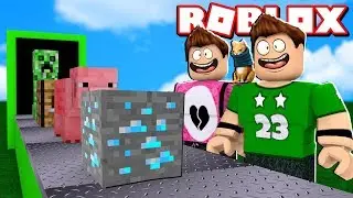 OUR OWN MINECRAFT FACTORY with CERSO on ROBLOX !!
