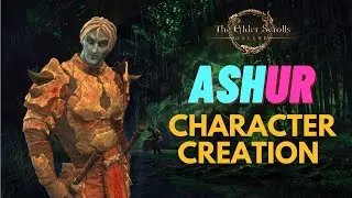 ESO Character Creation | Ashur [Male Dark Elf/Dunmer Face and Body Sliders]