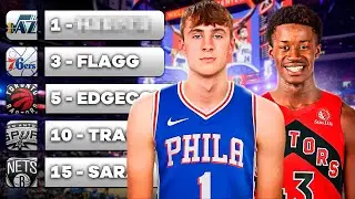 2025 NBA Mock Draft | Cooper Flagg Drops