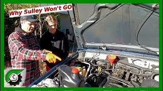 Sasha's Sulley won't drive...  and a burnt smell