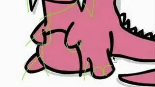 Coloreando un dino