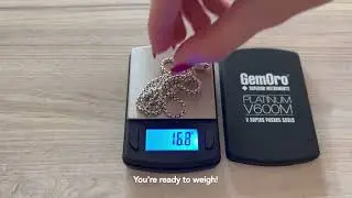 GEMORO PLATINUM V600M VALUE SERIES MINI SCALE–600g x 0.1g