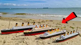 DO THESE LEGO TITANIC MODELS FLOAT IN THE SEA ??