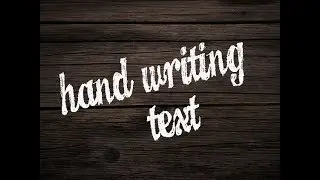 After effects tutorial :How to create handwriting  text in after effects text tutorial -