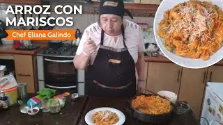 ¿Cómo preparar un ARROZ CON MARISCOS arrisotado? | Delicias marinas