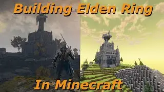Building Elden Ring in Minecraft: The Church of Dragon Communion and Coastal Cave
