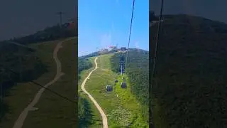 정선 하이원 리조트 운탄고도 케이블카 왕복 40분 길어요 #운탄고도케이블카