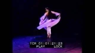 Rhodês dancing on Madame Butterly in 1993