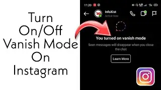 How to turn off vanish mode on Instagram - Android/iphone - Turn on/off vanish mode