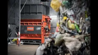 Производство RDF на шредере Weima FineCut WFC