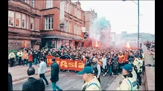 Manchester United - Galatasaray / Galatasaraylı Taraftarlar / Maç Atmosferi