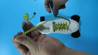 鬆緊彈力鞋帶綁法示範