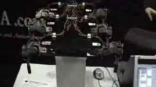 Hexapod Crawling Robot Controlled by Visual Studio