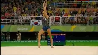 Художественная гимнастика Рио 2016 Яна  Кудрявцева финал