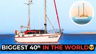 Sailboat Tour $12k Wreck, Now Exploration Liveaboard😍 (Interior)