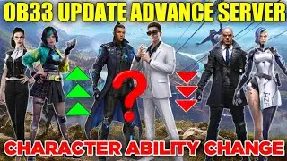 OB33 UPDATE ADVANCE SERVER CHARACTER ABILITY CHANGE ? |CHRONO,K,SKYLER ABILITY CHANGE ADVANCE SERVER
