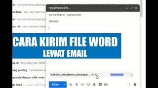 Cara Mengirim File Word ke Email | Data Dokumen