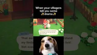 Animal Crossing Drama is JUICY #animalcrossing #nintendo #acnh #gaming