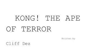Kong the ape of terror trailer