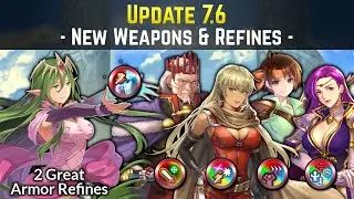 Nagi, V!Rudolf, Igrene, Tanya, & Brunnya New Refines (Update 7.6) | FEH Guide