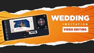 Wedding Invitation Video Editing 2023 | lagna patrika video in mobile phone | Hindi |cgs creative ||