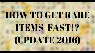 Animal Jam - HOW TO GET RARE ITEMS FAST!? (UPDATE 2016)