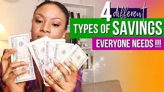 The 4 DIFFERENT SAVINGS ACCOUNT TYPES YOU NEED To Save Money Faster