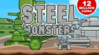Steel Monsters Attack. All episodes in a row about Karl Dor Ratte KV-6 KV-44