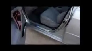 Накладки на пороги с подсветкой Toyota
